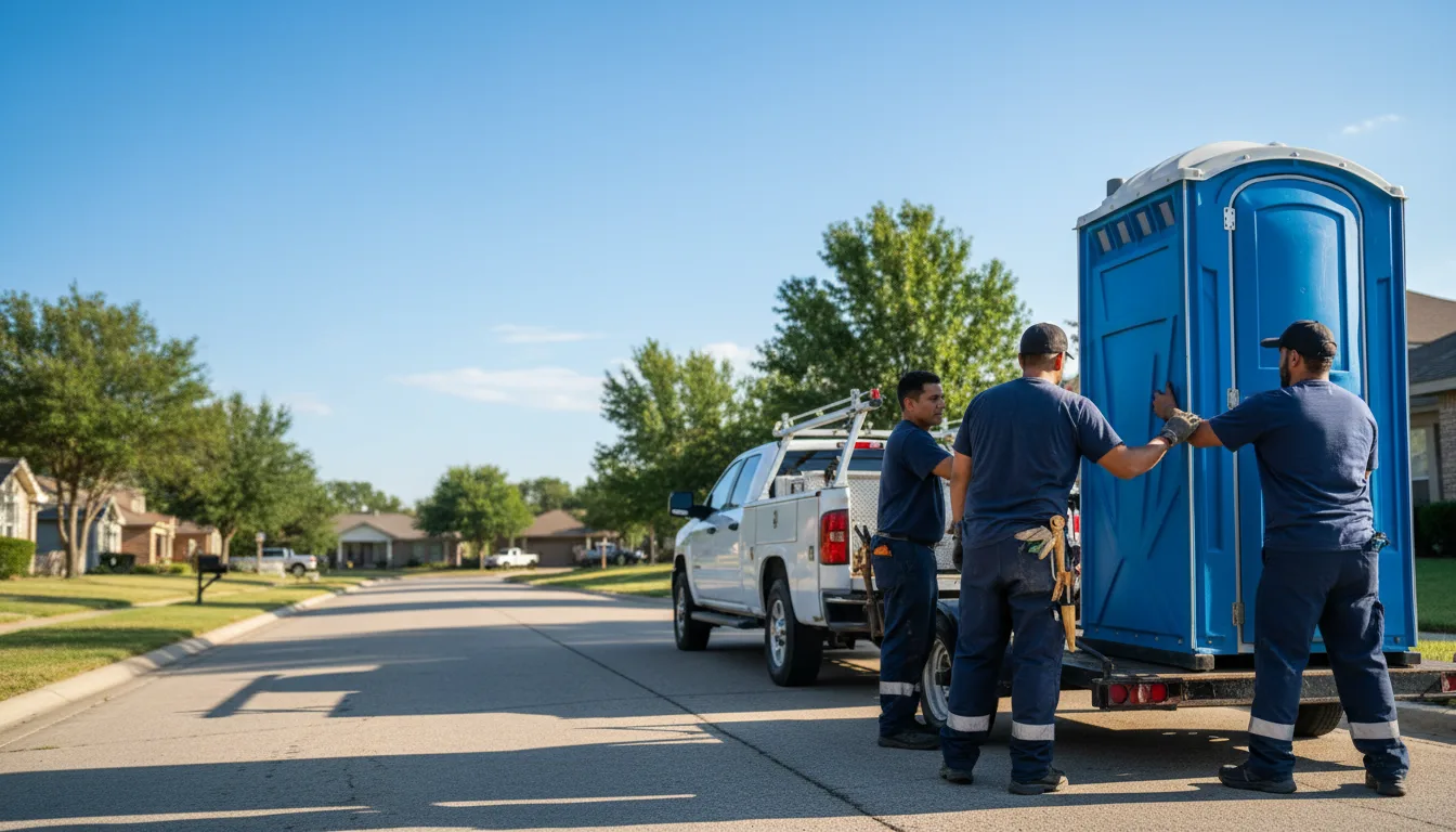 Portable Toilet Rental in Valley Springs, CA near me